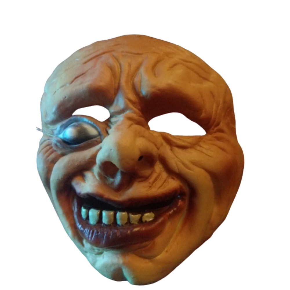 Halloween Scarry Phyco Dead Face Cosplay One Eyed Rubber GaveGrave Face Zombie